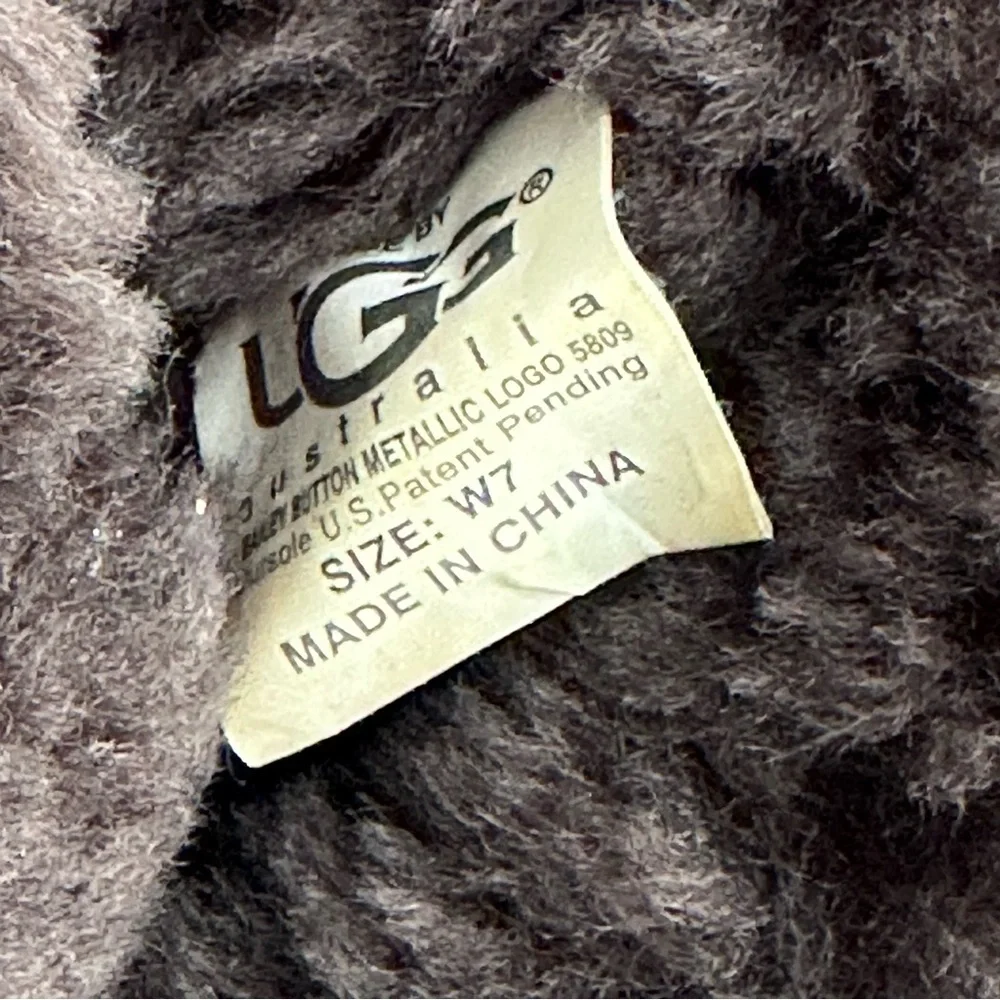 UGG Brown Boots with Fur Lining size 7